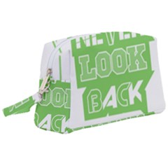 Never Look Back Wristlet Pouch Bag (large) by Melcu