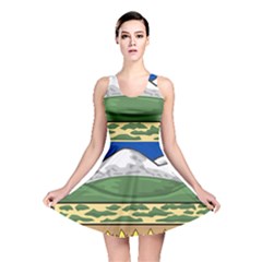 Provincial Shield of Alberta Reversible Skater Dress