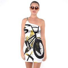 Bmx One Soulder Bodycon Dress