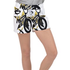 Bmx Women s Velour Lounge Shorts by Melcu