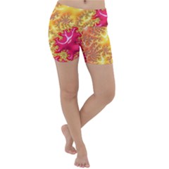 Fractal Math Mathematics Science Lightweight Velour Yoga Shorts