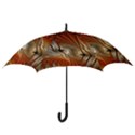 Pattern Background Swinging Design Hook Handle Umbrellas (Small) View3