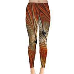 Pattern Background Swinging Design Leggings 