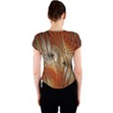 Pattern Background Swinging Design Crew Neck Crop Top View2