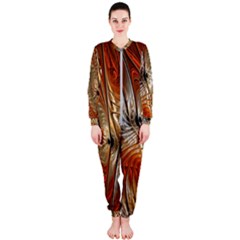 Pattern Background Swinging Design OnePiece Jumpsuit (Ladies) 