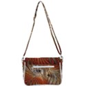 Pattern Background Swinging Design Shoulder Bag with Back Zipper View3