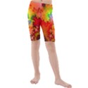 Background Abstract Color Form Kids  Mid Length Swim Shorts View1