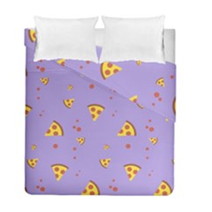 Piazza Pattern Violet 13k Piazza Pattern Violet Background Only Duvet Cover Double Side (full/ Double Size) by genx
