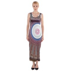 Statehouse Rotunda Fitted Maxi Dress by Riverwoman