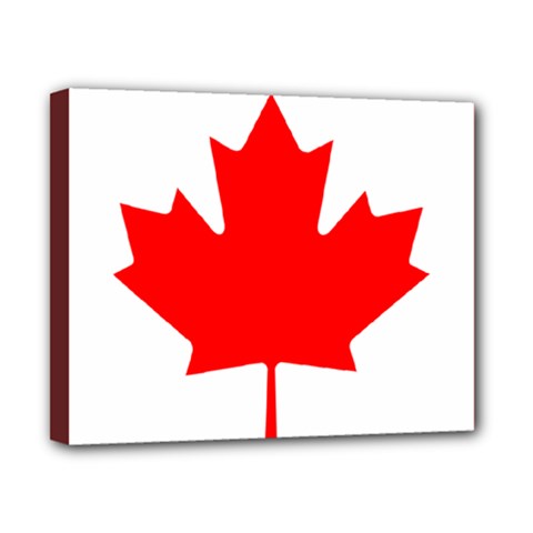 National Flag Of Canada Canvas 10  X 8  (stretched) by abbeyz71