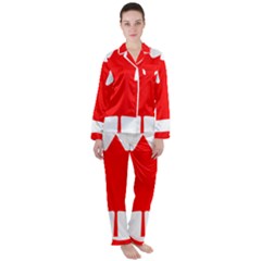 National Flag Of Canada Satin Long Sleeve Pyjamas Set by abbeyz71