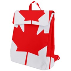 National Flag Of Canada Flap Top Backpack by abbeyz71