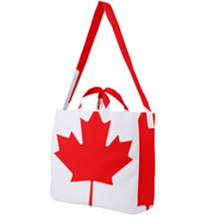 National Flag Of Canada Square Shoulder Tote Bag by abbeyz71