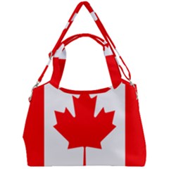 National Flag Of Canada Double Compartment Shoulder Bag by abbeyz71