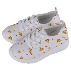 Pizza Pattern Pepperoni Cheese Funny Slices Kids  Lightweight Sports Shoes by genx