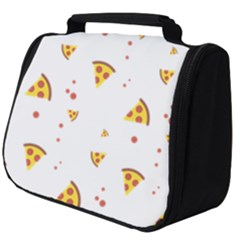 Pizza Pattern Pepperoni Cheese Funny Slices Full Print Travel Pouch (big) by genx