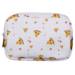 Pizza Pattern Pepperoni Cheese Funny Slices Make Up Pouch (small) by genx