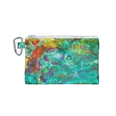 Underwater Summer Canvas Cosmetic Bag (small)