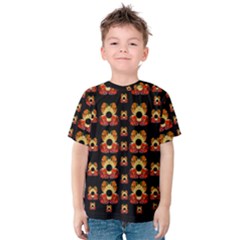 Sweets And  Candy As Decorative Kids  Cotton Tee
