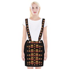 Sweets And  Candy As Decorative Braces Suspender Skirt by pepitasart