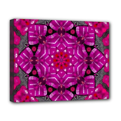 Sweet As Candy Can Be Deluxe Canvas 20  X 16  (stretched) by pepitasart
