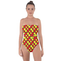 Rby 7 Tie Back One Piece Swimsuit by ArtworkByPatrick