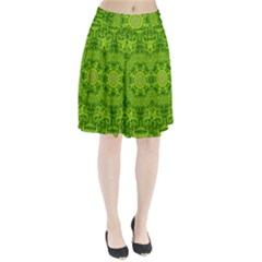Spring Flower Joy Pleated Skirt by pepitasart