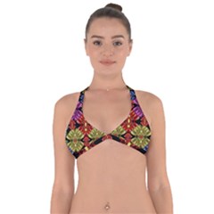 Candy To Sweetest Festive Love Halter Neck Bikini Top by pepitasart