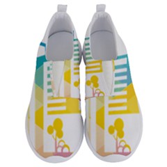 Silhouette Cityscape Building Icon Color City No Lace Lightweight Shoes by Sudhe