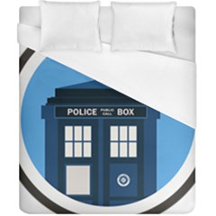 Doctor Who Tardis Duvet Cover (california King Size) by Sudhe