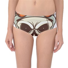 Motorcycle Helmet Skull Clip Art Cranial Skeleton Mid-waist Bikini Bottoms