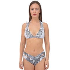 Division A Collection Of Science Fiction Fairytale Double Strap Halter Bikini Set by Sudhe