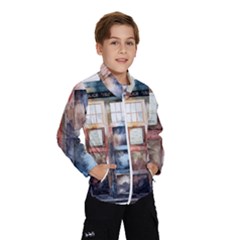 Tardis Doctor Who Transparent Kids  Windbreaker