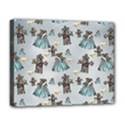 Funny Elephant, Pattern Design Deluxe Canvas 20  x 16  (Stretched) View1