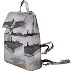 Awesome Fantasy Whale With Women In The Sky Buckle Everyday Backpack by FantasyWorld7