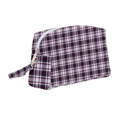 Tartan Pattern Wristlet Pouch Bag (medium) by Pakrebo