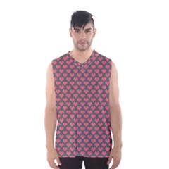 Love Hearth Texture Men s Basketball Tank Top by Pakrebo