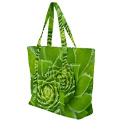 Wurz Houseleek Turmeric Plant Zip Up Canvas Bag