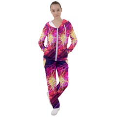 Abstract Cosmos Space Particle Women s Tracksuit by Pakrebo