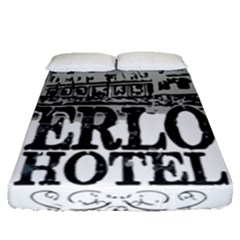 The Overlook Hotel Merch Fitted Sheet (queen Size) by milliahood