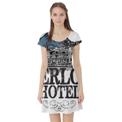 The Overlook Hotel Merch Short Sleeve Skater Dress by milliahood