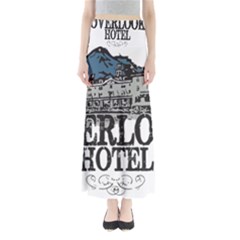 The Overlook Hotel Merch Full Length Maxi Skirt by milliahood