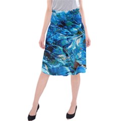 Tropic Midi Beach Skirt by WILLBIRDWELL
