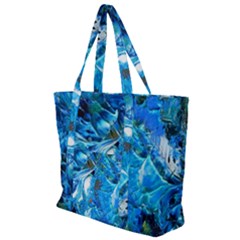 Tropic Zip Up Canvas Bag by WILLBIRDWELL