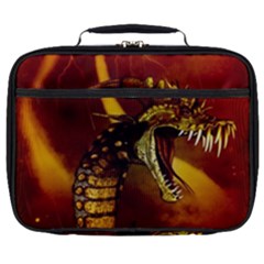 Awesome Dinosaur, Konda In The Night Full Print Lunch Bag by FantasyWorld7