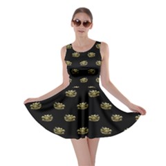 Dragon Head Motif Pattern Design Skater Dress by dflcprintsclothing