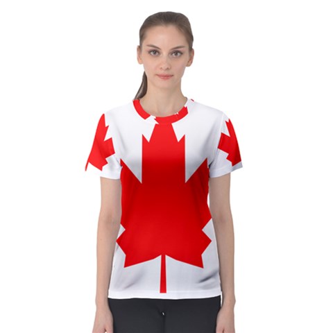 Flag Of Canada, 1964 Women s Sport Mesh Tee by abbeyz71