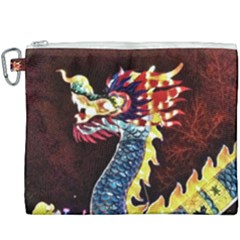 Dragon Lights Main Dragon Canvas Cosmetic Bag (xxxl)
