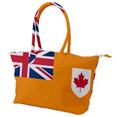 Flag Of Grand Orange Lodge Of Canada Canvas Shoulder Bag by abbeyz71