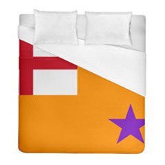 Flag Of The Orange Order Duvet Cover (full/ Double Size) by abbeyz71